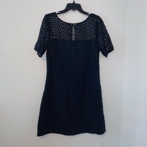Lilly Pulitzer Vintage Lace Eyelet Mini Dress Size 8